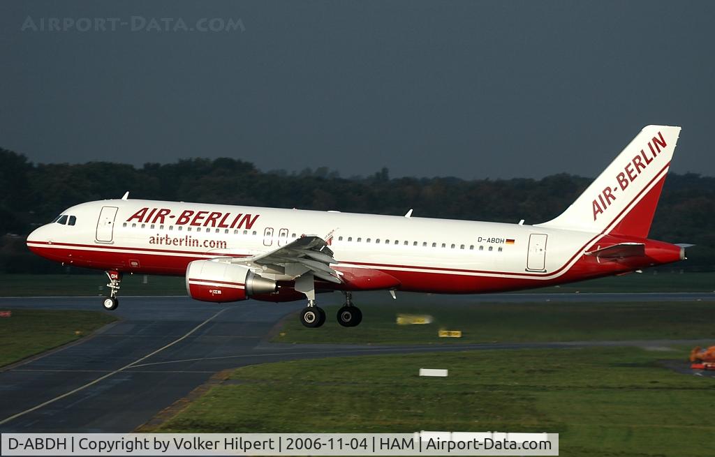 D-ABDH, 2006 Airbus A320-214 C/N 2846, Air Berlin A320-214