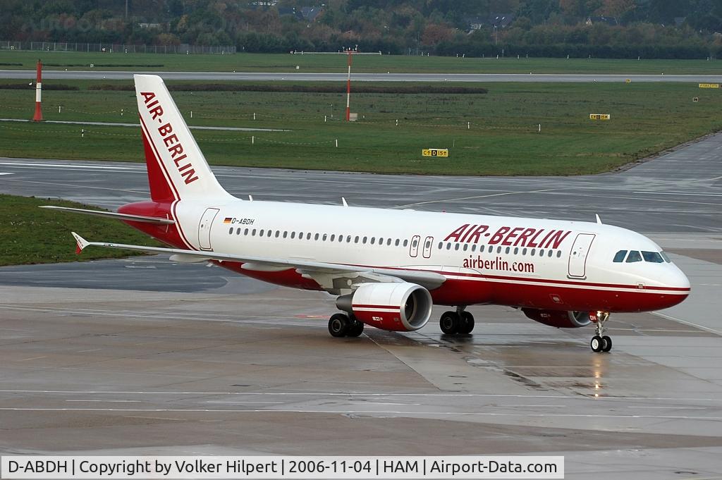 D-ABDH, 2006 Airbus A320-214 C/N 2846, Air Berlin A320-214