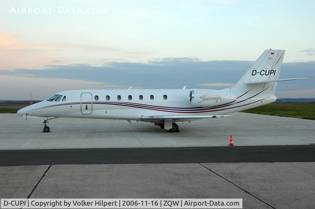 D-CUPI, 2006 Cessna 680 Citation Sovereign C/N 680-0066, Cessna 680 Sovereign