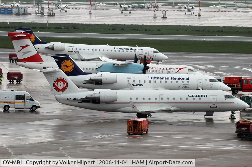 OY-MBI, 2000 Canadair CRJ-200LR (CL-600-2B19) C/N 7436, Cimber Air CRJ200LR
