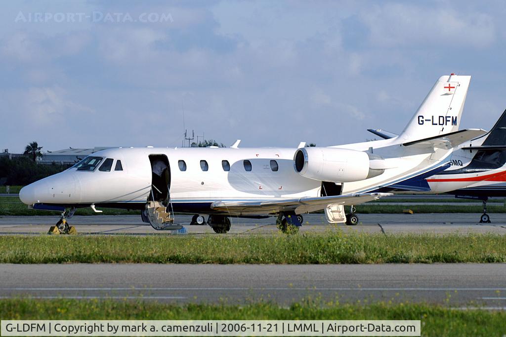 G-LDFM, 2002 Cessna 560XL Citation Excel C/N 560-5242, BIZ JET