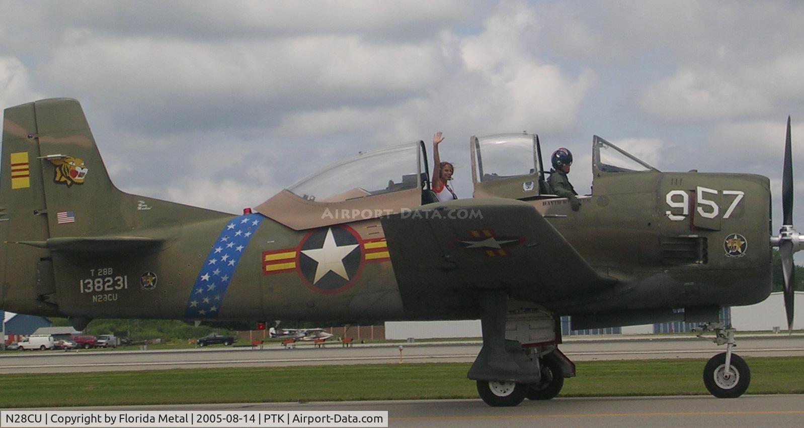 N28CU, 1956 North American T-28B C/N 200302, T-28