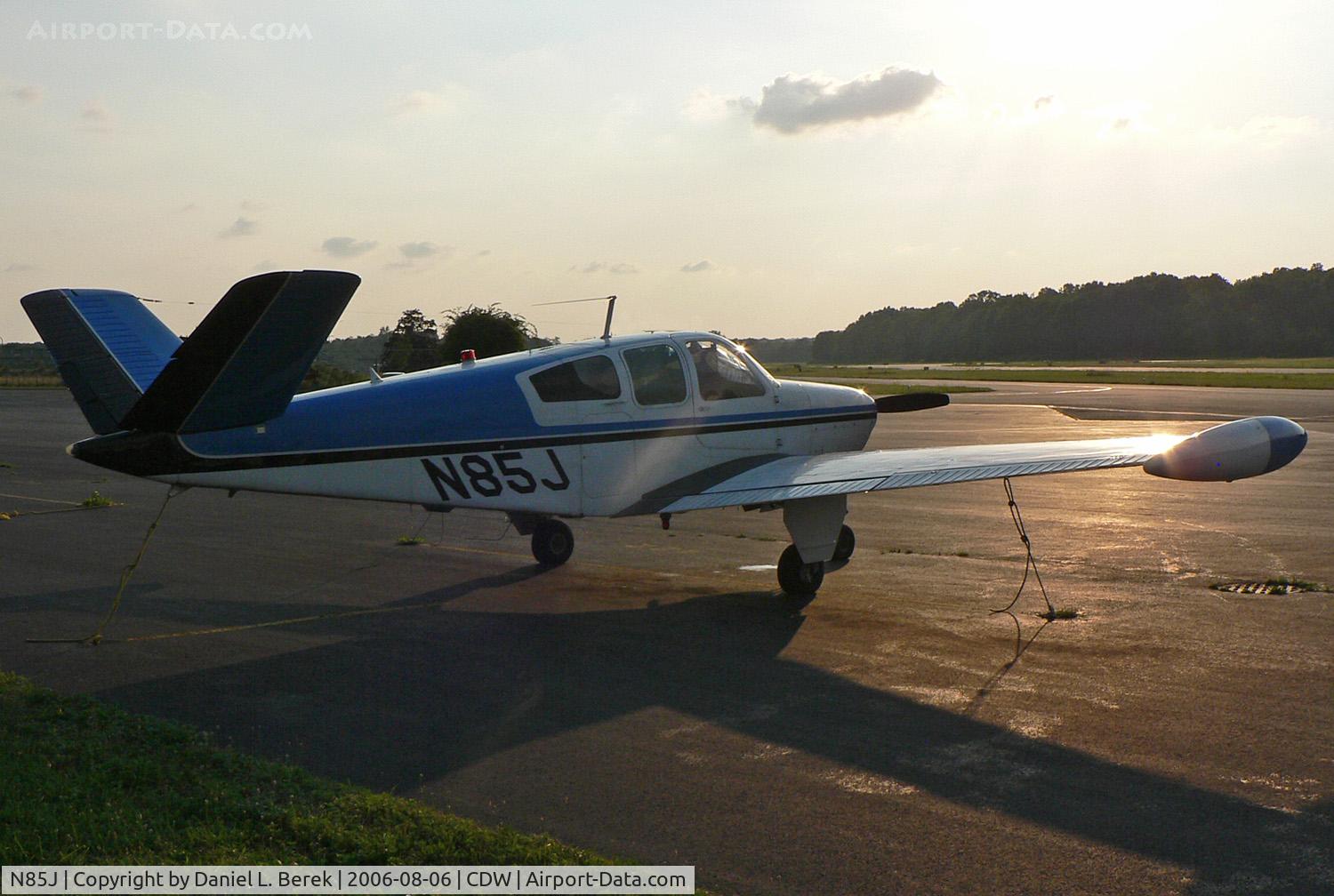 N85J, 1954 Beech E35 C/N D-3774, Certainly not in the twilight of its career, this classic 1954 Bonanza is more than four decades old!