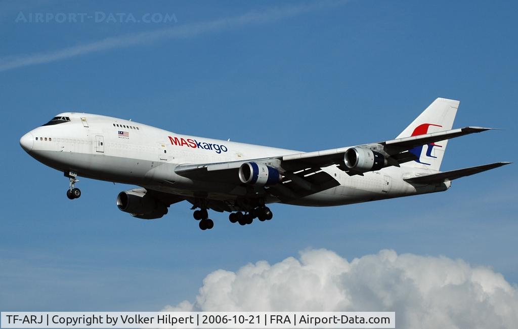 TF-ARJ, 1987 Boeing 747-236SF C/N 23735, 747-236BSF, ex: Air Atlanta Cargo