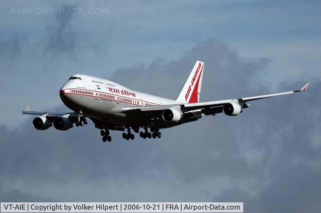 VT-AIE, 1990 Boeing 747-412 C/N 24226, 747-412