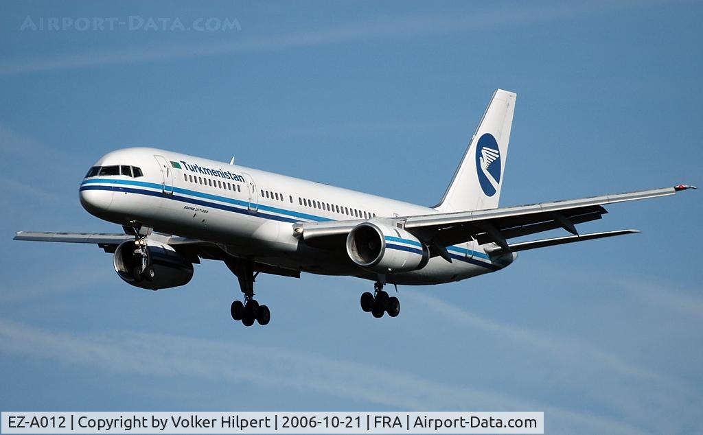 EZ-A012, 1996 Boeing 757-22K C/N 28337, Turkemistan Airlines 757-22K