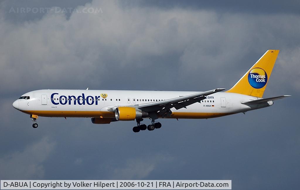 D-ABUA, 1992 Boeing 767-330/ER C/N 26991, Condor 767-330ER