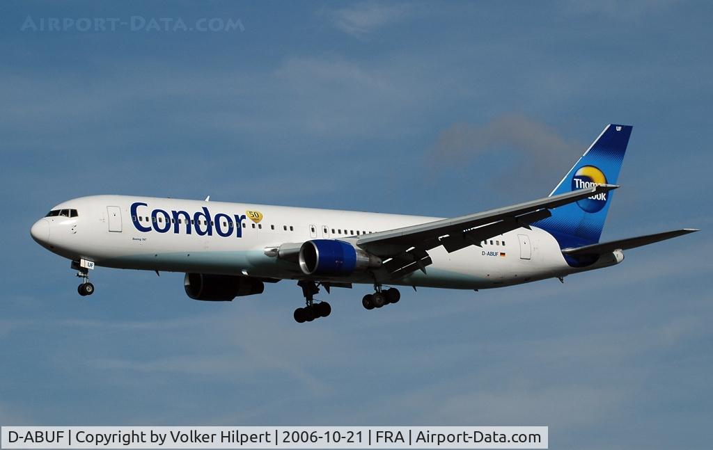 D-ABUF, 1994 Boeing 767-330/ER C/N 26985, Condor 767-330ER