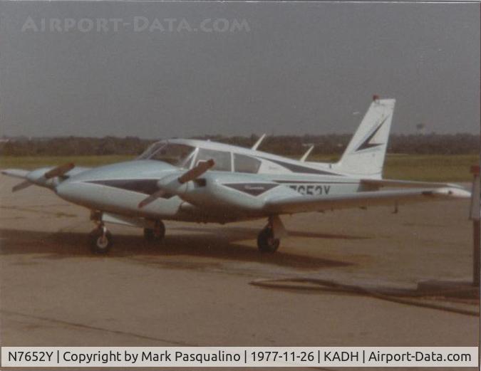 N7652Y, 1965 Piper PA-30 Twin Comanche C/N 30-730, Piper PA-30
