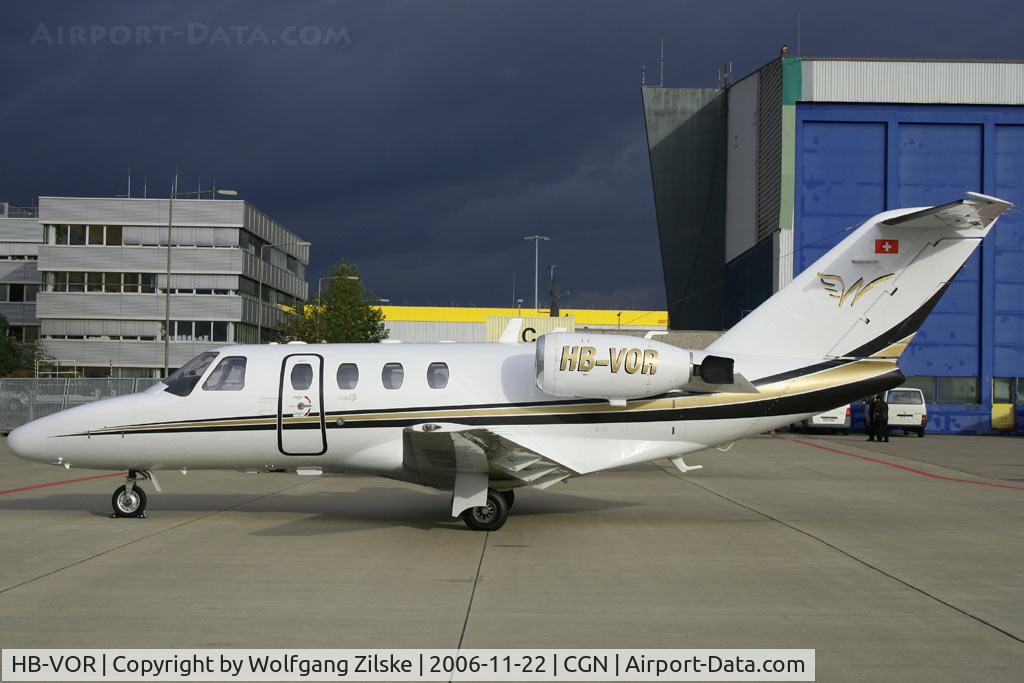 HB-VOR, 2001 Cessna 525 CitationJet CJ1 C/N 525-0473, visitor