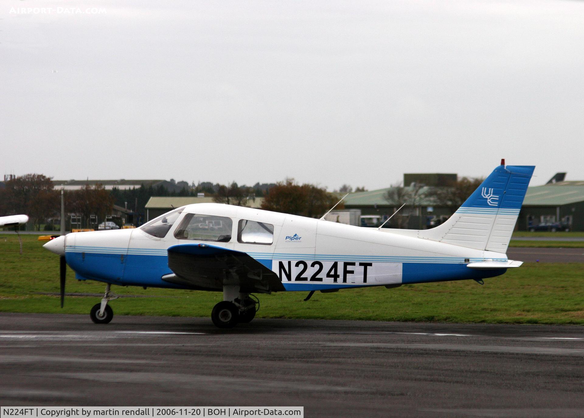 N224FT, 1988 Piper PA-28-161 Cadet C/N 28-41038, PA28