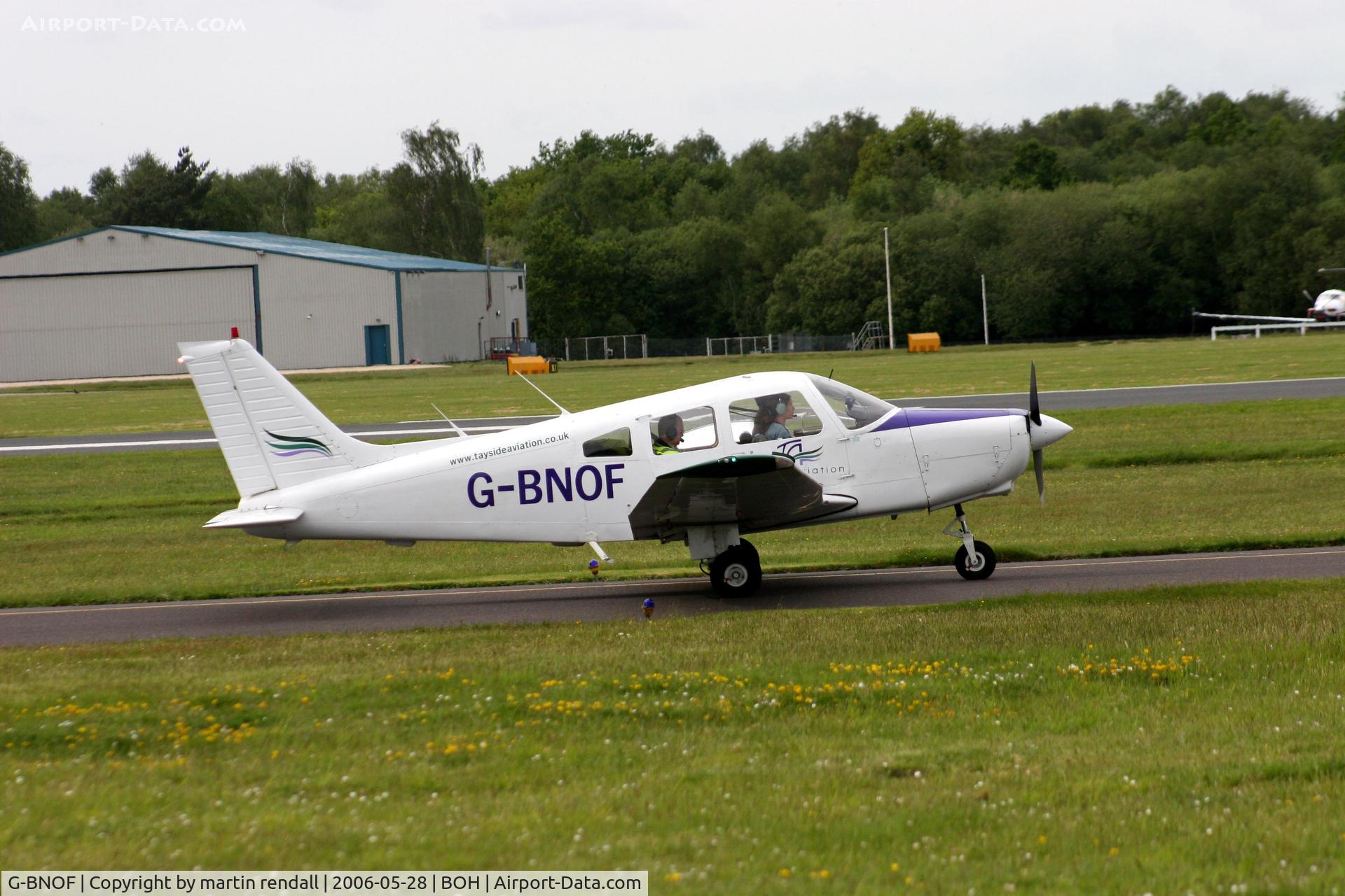 G-BNOF, 1987 Piper PA-28-161 Cherokee Warrior II C/N 2816014, PA28