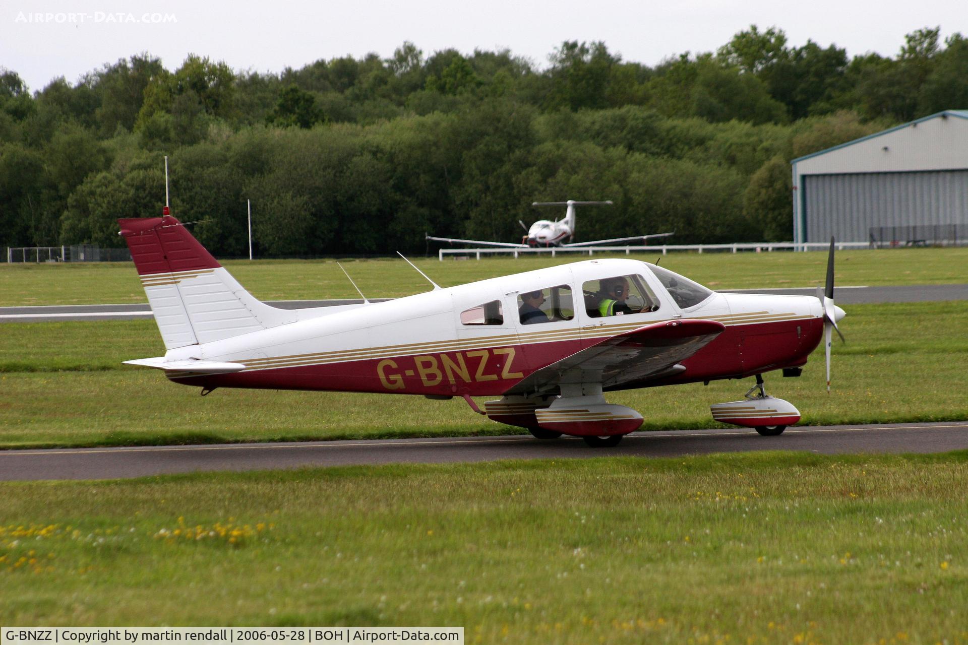 G-BNZZ, 1982 Piper PA-28-161 Cherokee Warrior II C/N 28-8216184, PA28