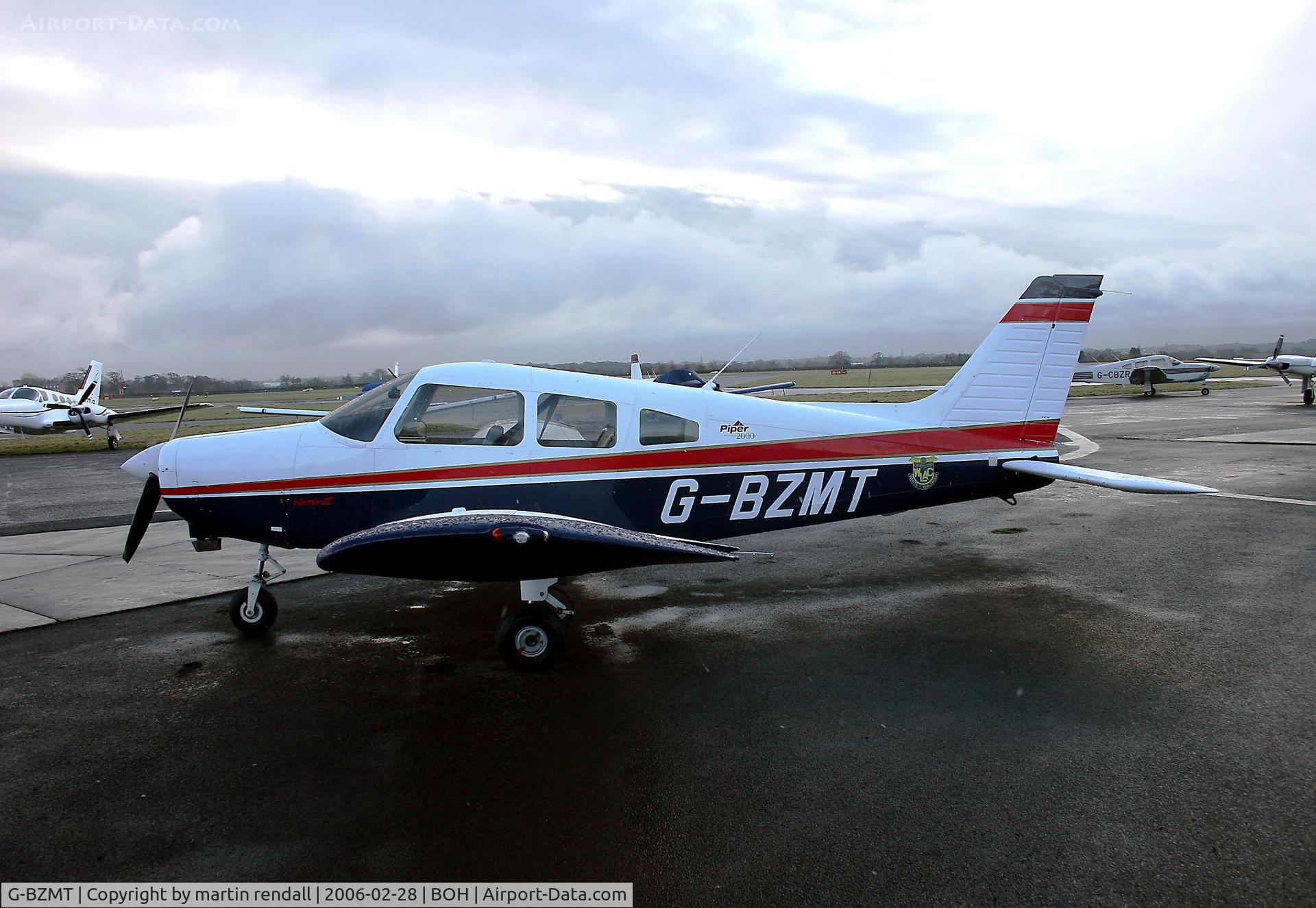 G-BZMT, 2000 Piper PA-28-161 Cherokee Warrior III C/N 28-42107, PA28