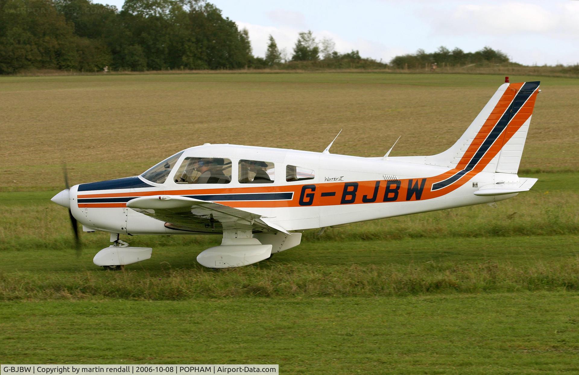 G-BJBW, 1981 Piper PA-28-161 Cherokee Warrior II C/N 28-8116280, PA28