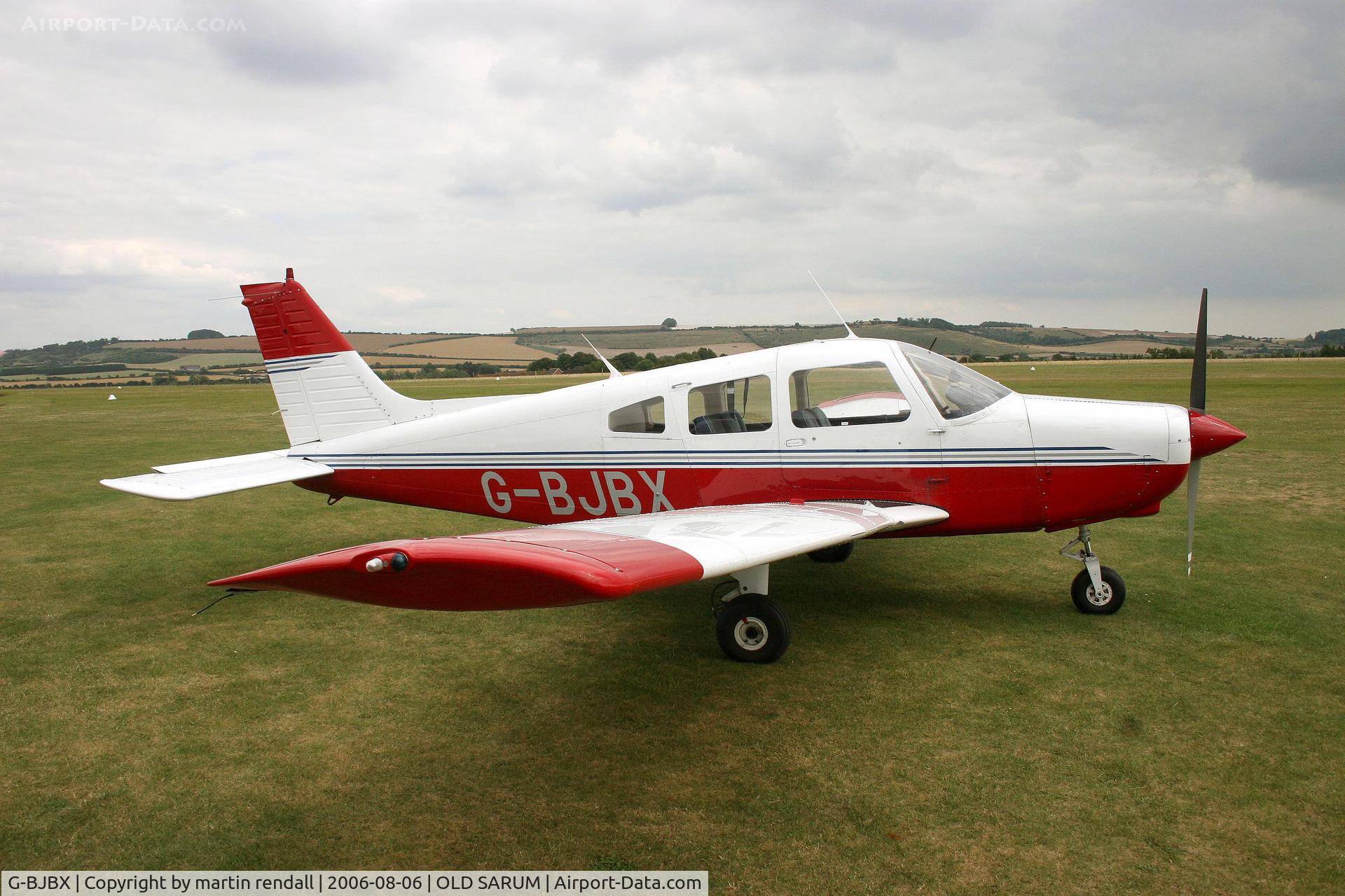 G-BJBX, 1981 Piper PA-28-161 Cherokee Warrior II C/N 28-8116269, PA28