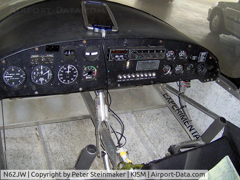 N62JW, 1996 Progressive Aerodyne  C/N 1MK055, Cockpit