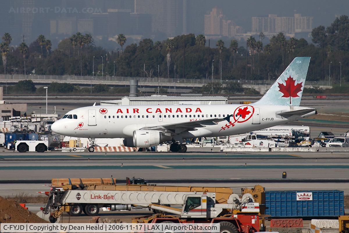 C-FYJD, 1997 Airbus A319-114 C/N 649, Air Canada C-FYJD 