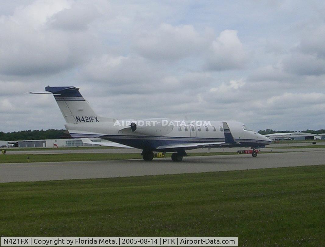 N421FX, 2001 Learjet Inc 45 C/N 145, Lear 45