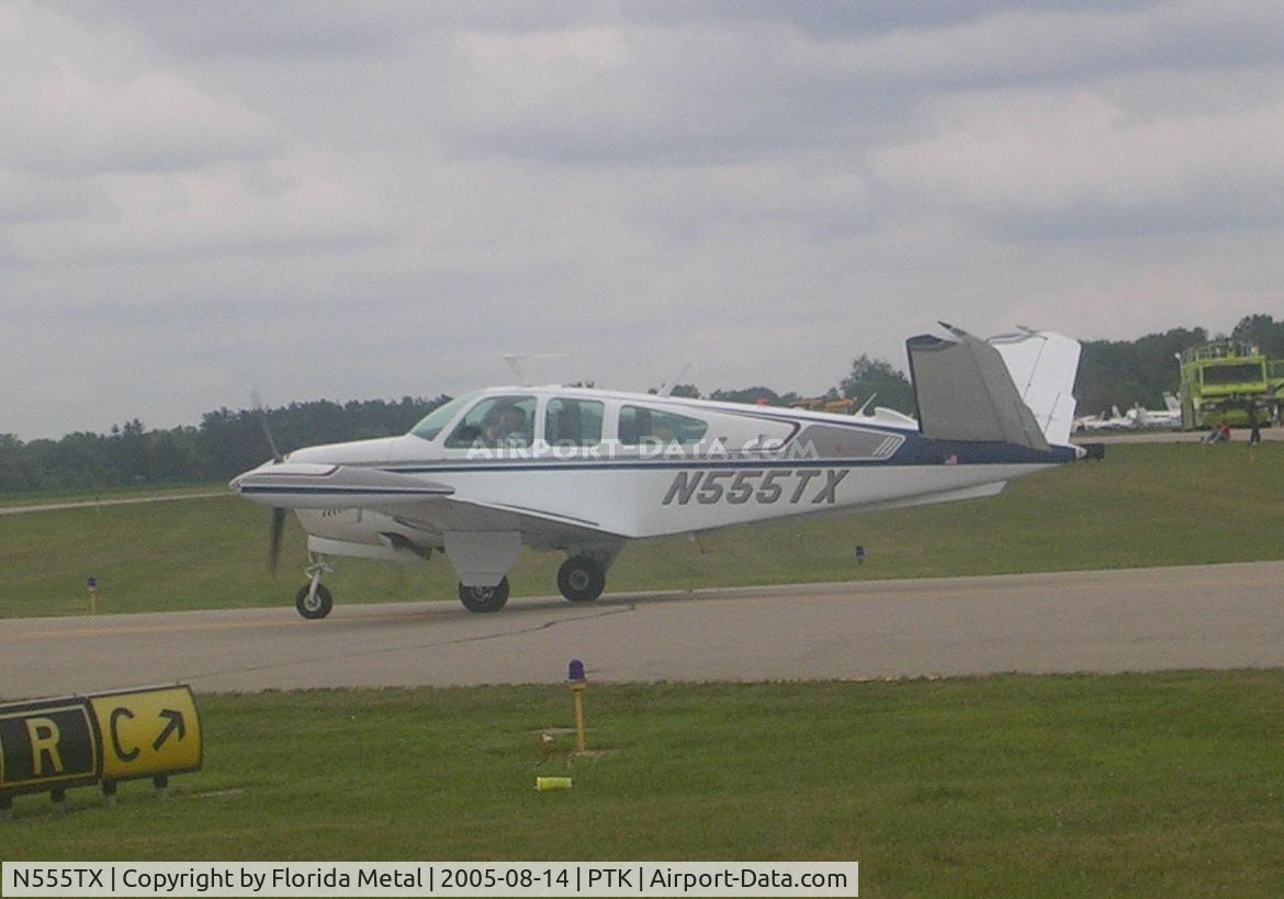 N555TX, 1976 Beech V35B Bonanza C/N D-9890, V-35