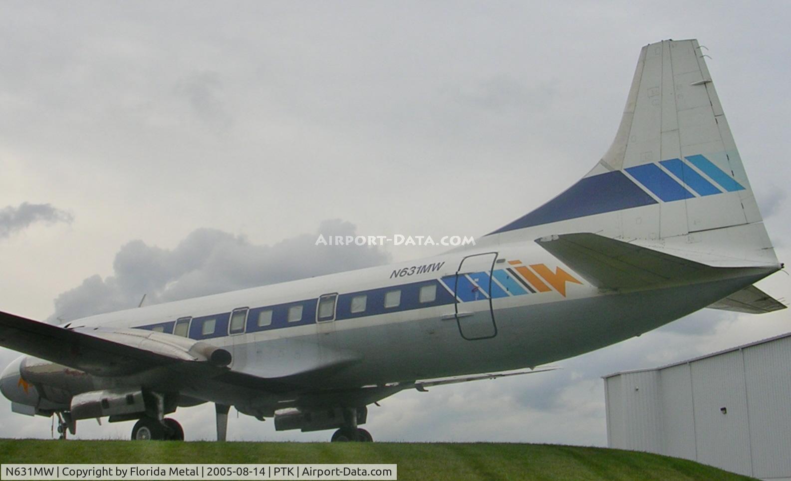 N631MW, 1953 Convair 580 C/N 137, Convair 340