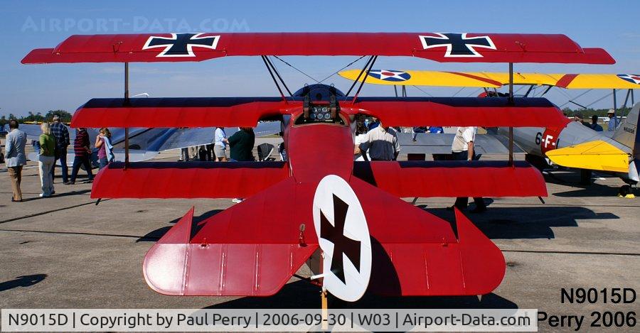 N9015D, Fokker Dr.1 Triplane Replica C/N 528189-AA, You can almost imagine being on her six in The Great War