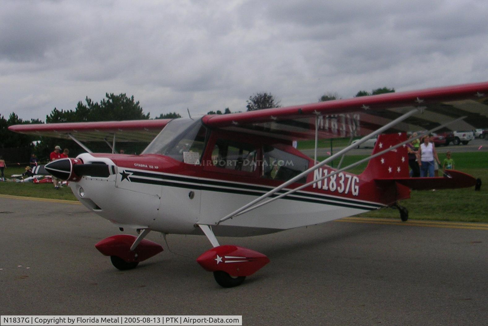 N1837G, 1968 Champion 7GCAA Citabria C/N 180, PTK
