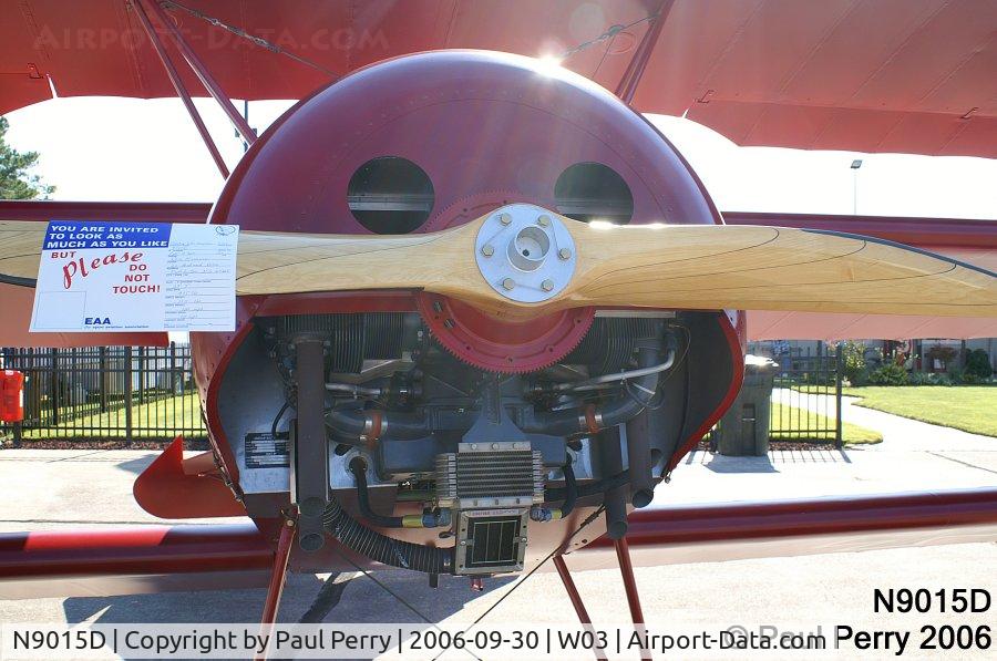 N9015D, Fokker Dr.1 Triplane Replica C/N 528189-AA, A Lycoming in place of a Oberursel for this replica