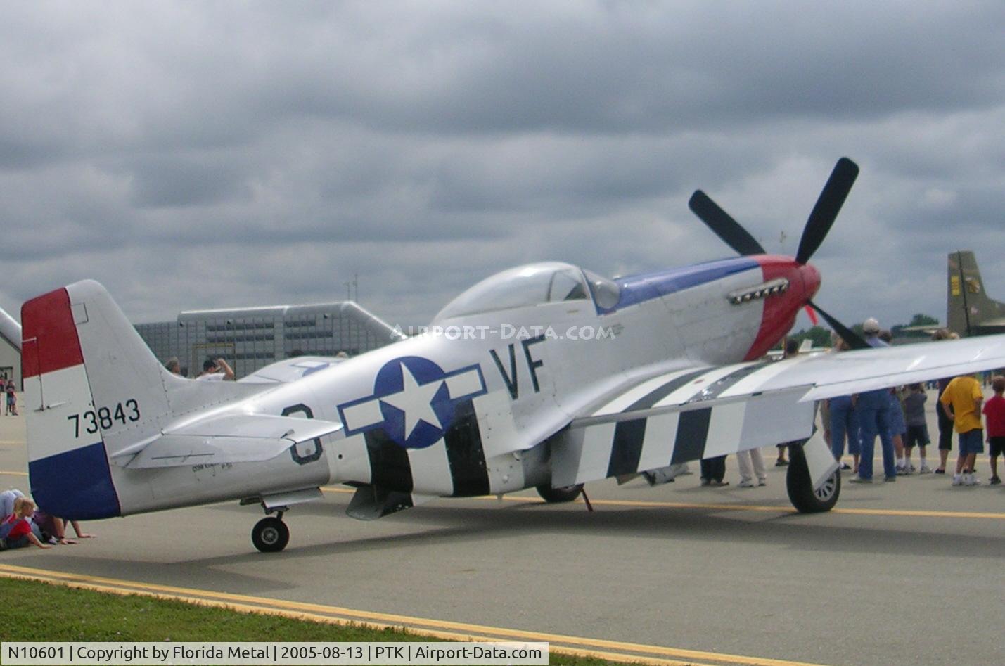 N10601, 1944 North American P-51D Mustang C/N 122-40383, Red Nose