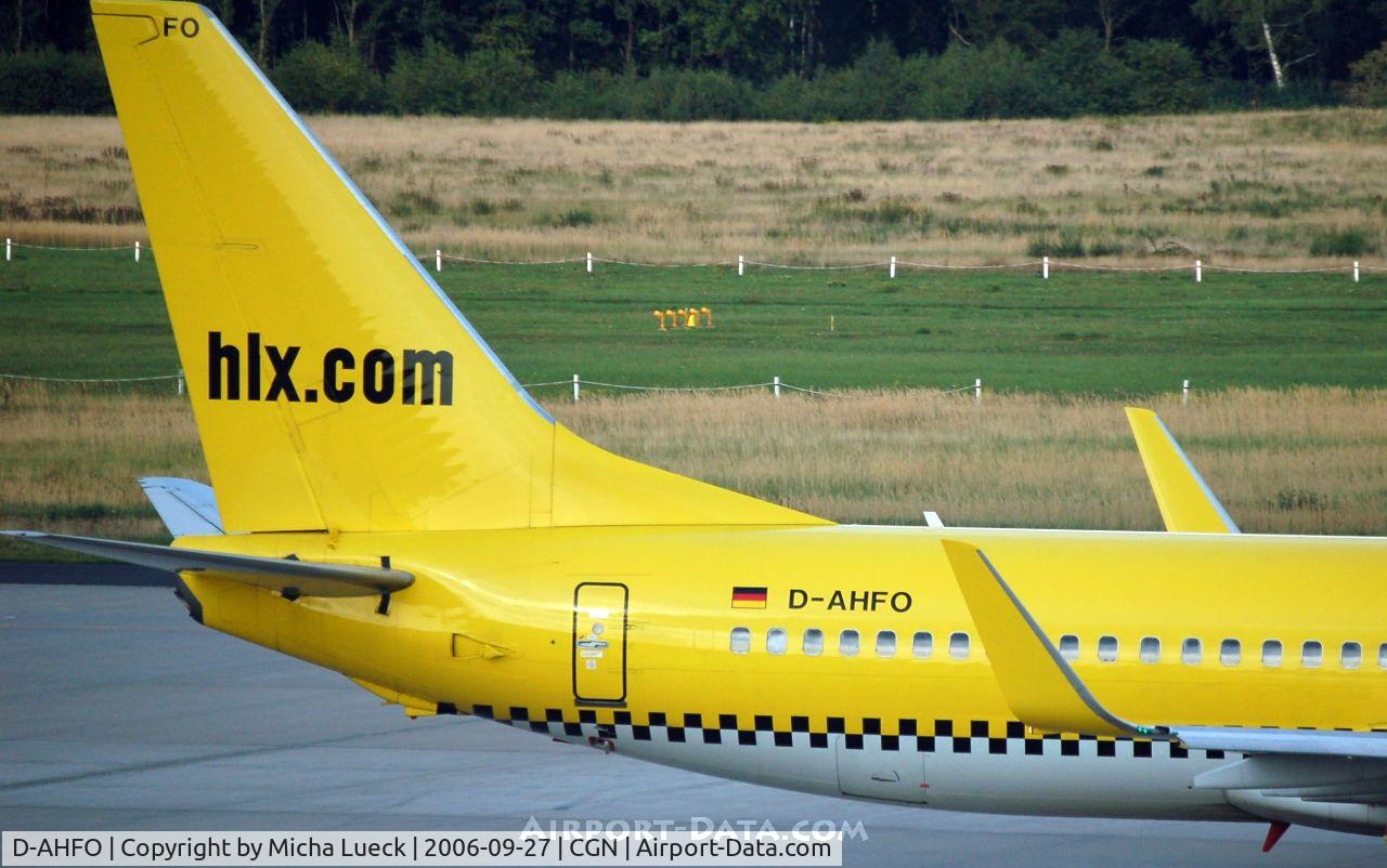 D-AHFO, 2000 Boeing 737-8K5 C/N 27987, At Cologne/Bonn