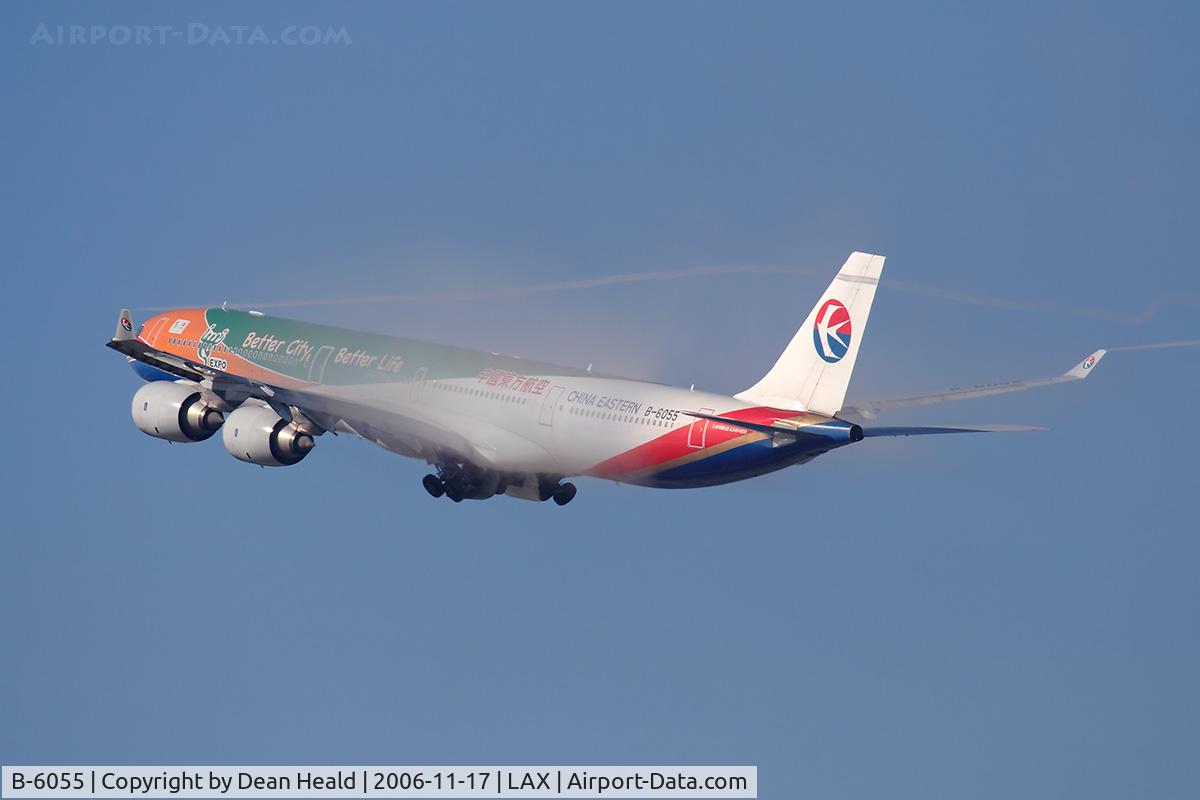 B-6055, 2004 Airbus A340-642 C/N 586, China Eastern B-6055 
