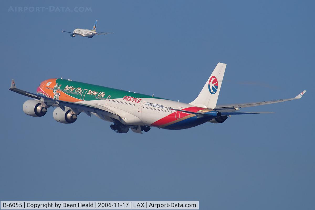 B-6055, 2004 Airbus A340-642 C/N 586, China Eastern B-6055 