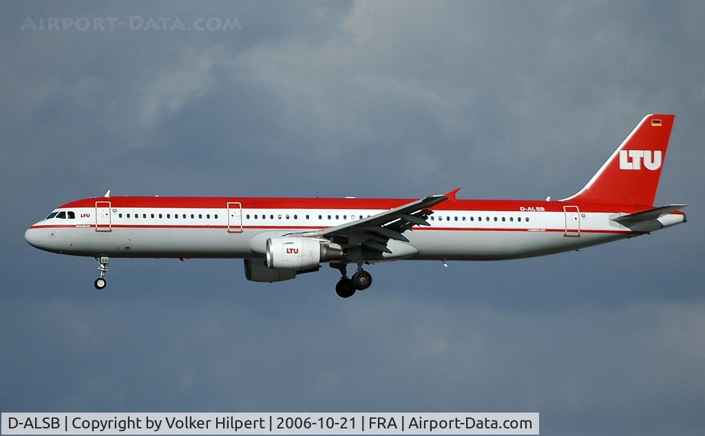 D-ALSB, 2003 Airbus A321-211 C/N 1994, Ltu A321-211