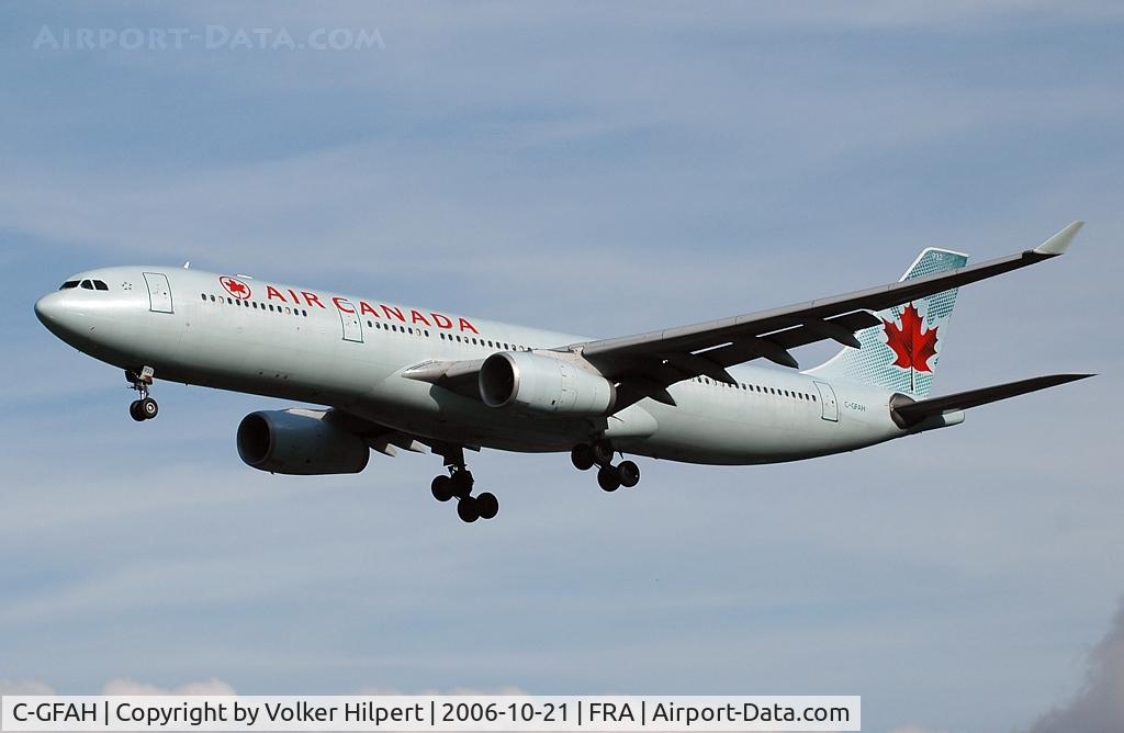 C-GFAH, 1999 Airbus A330-343 C/N 0279, Air Canada A330-343X