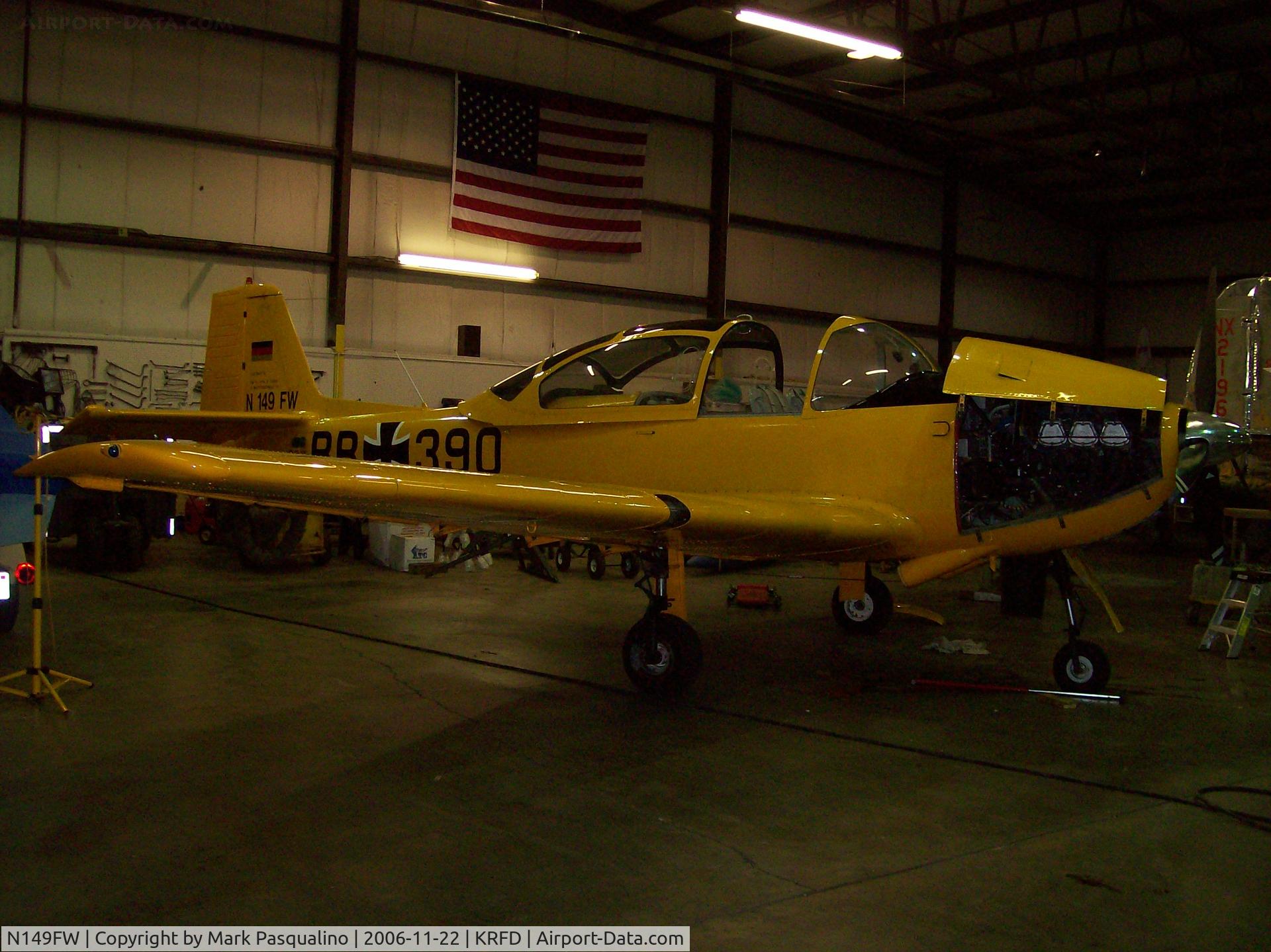 N149FW, 1987 Piaggio P-149D C/N 288, FW P.149D