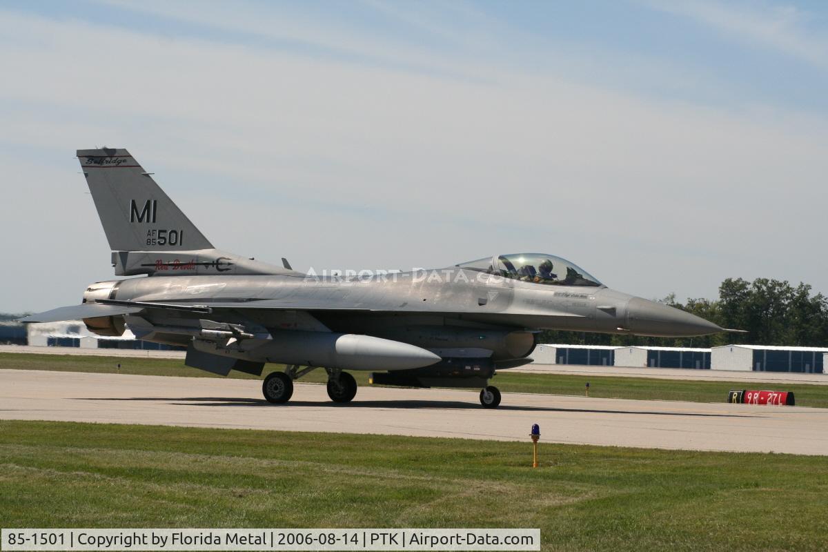 85-1501, 1985 General Dynamics F-16C Fighting Falcon C/N 5C-281, F-16