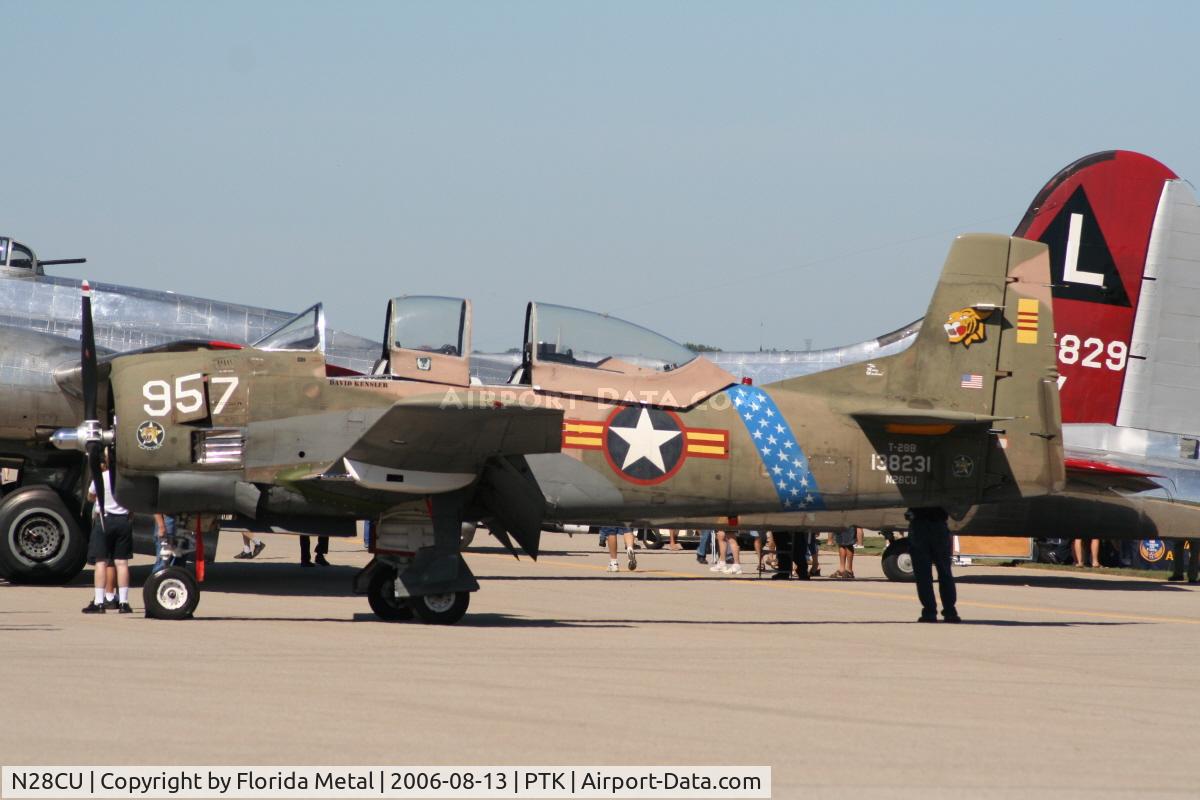 N28CU, 1956 North American T-28B C/N 200302, T-28