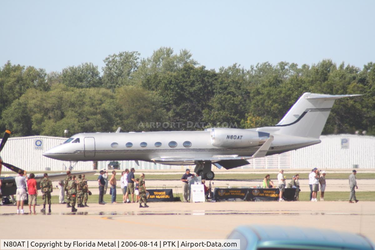 N80AT, 2000 Gulfstream Aerospace G-IV C/N 1410, Silver G-4