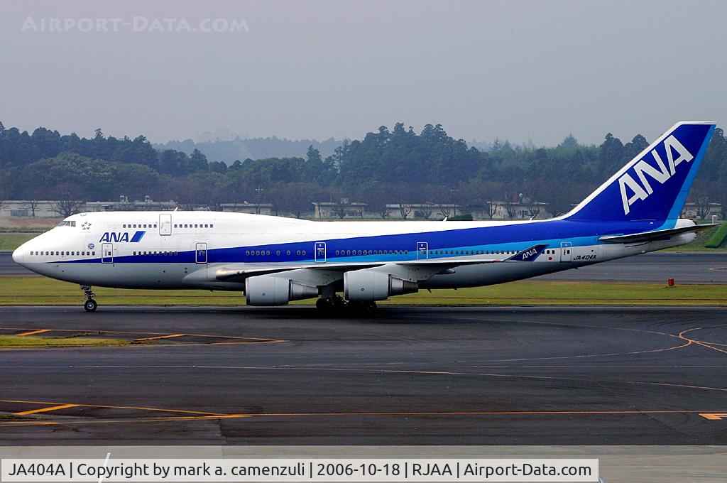 JA404A, 1999 Boeing 747-481 C/N 29263, B.747