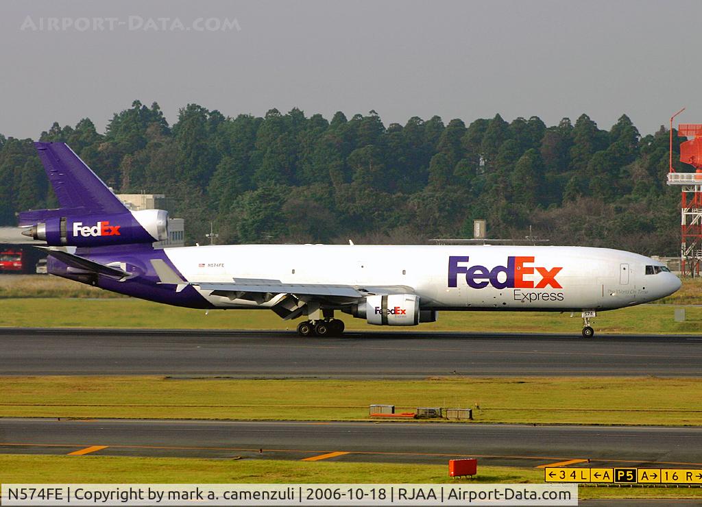 N574FE, 1991 McDonnell Douglas MD-11F C/N 48499, MD-11