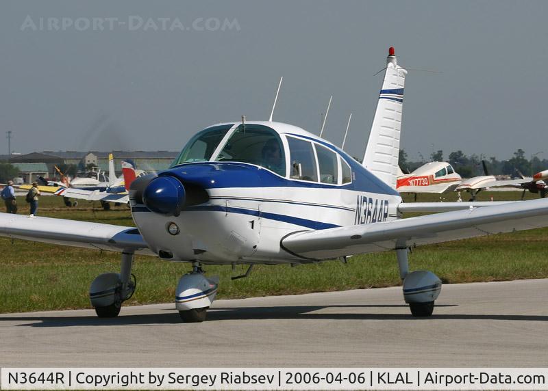 N3644R, 1969 Piper PA-28-180 C/N 28-5742, Sun-n-fun 2006