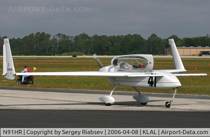 N91HR, 1995 Rutan Long-EZ C/N 172, Sun-n-fun 2006