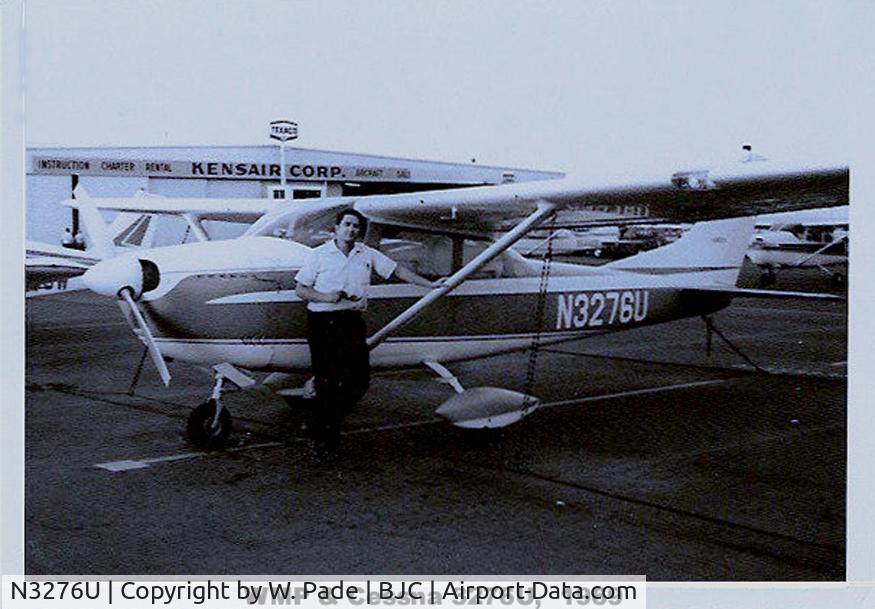 N3276U, 1963 Cessna 182F Skylane C/N 18254676, I co-owned this plane in the late 1960s & early 1970s.  Wonderful aircraft to fly. I flew it across the USA several times;  flew to Canada (over Niagra Falls), flew to the Bahamas; flew to Mexico.