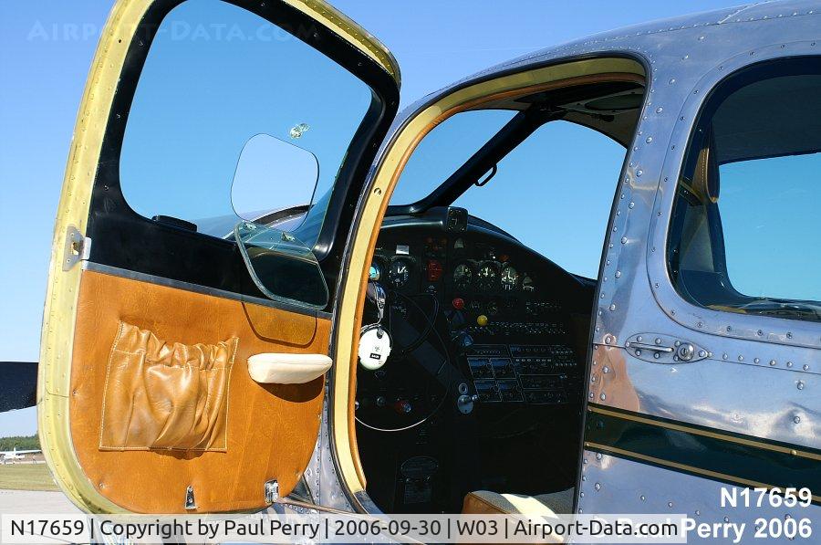 N17659, 1940 Spartan 7W Executive C/N 22, A glimpse into the interesting cockpit of this bird