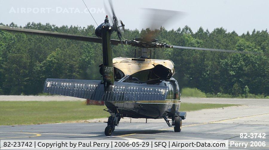 82-23742, 1982 Sikorsky VH-60A Black Hawk C/N 70.565, So many mods, she isn't even ah UH-60 anymore