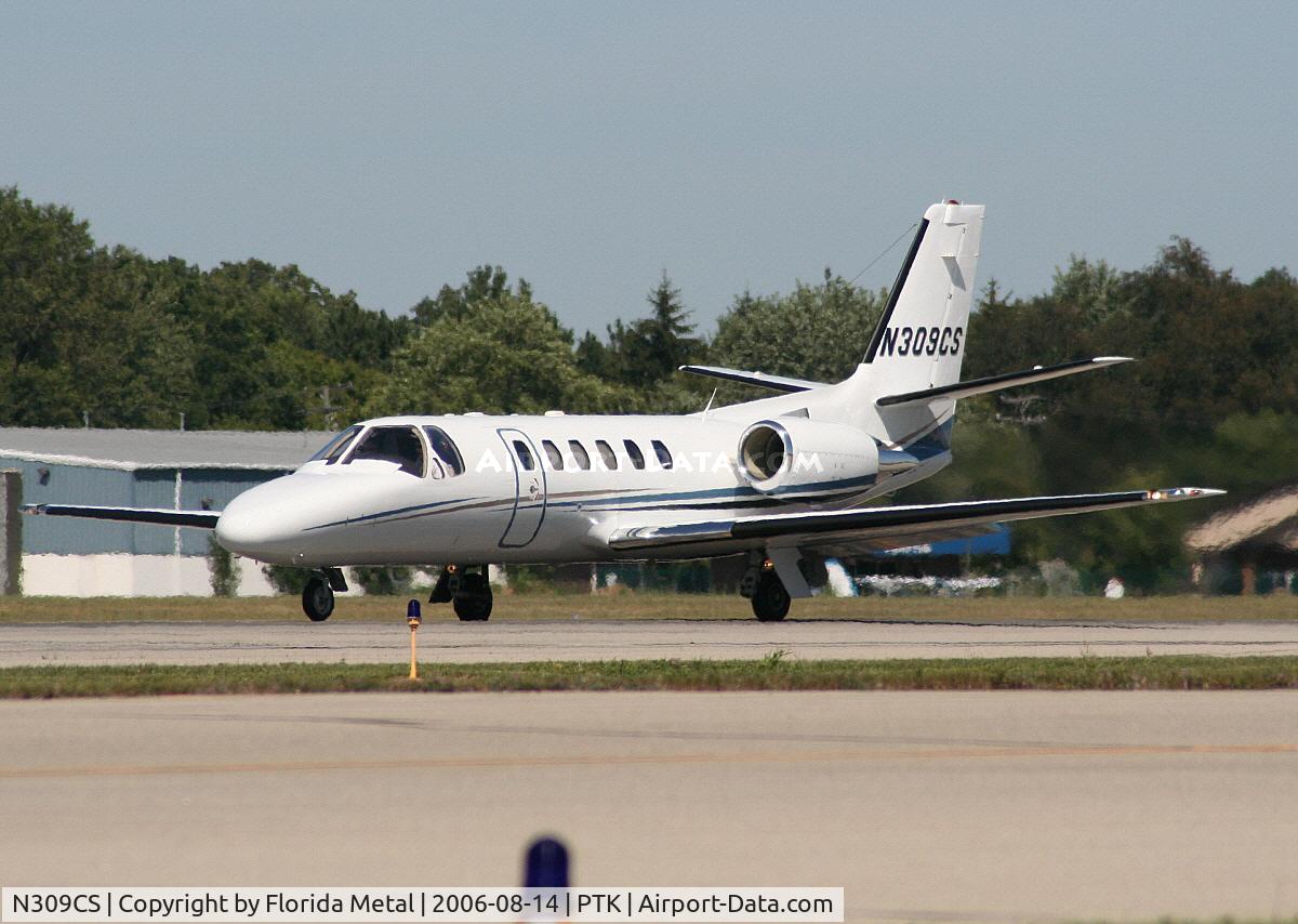 N309CS, 2001 Cessna 550 C/N 550-0977, PTK