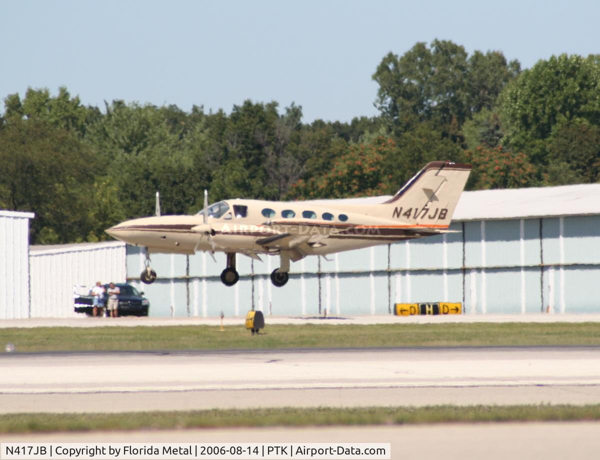 N417JB, 1973 Cessna 421B Golden Eagle C/N 421B0475, C421