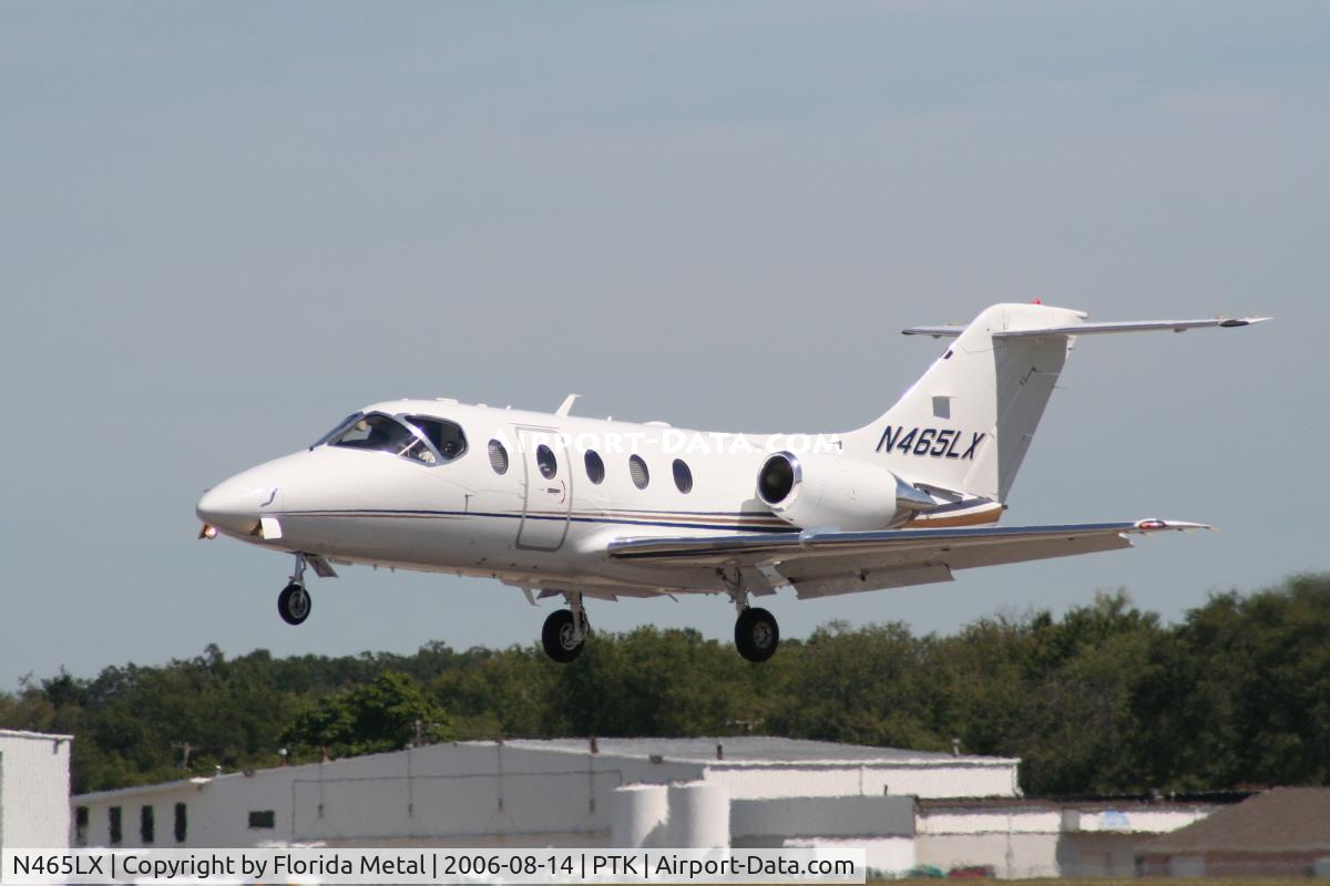 N465LX, Raytheon Aircraft Company 400A C/N RK-454, B-400