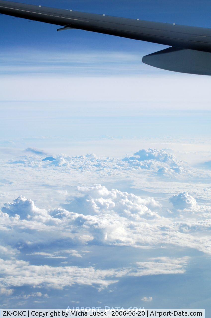 ZK-OKC, 2006 Boeing 777-219/ER C/N 34377, Somewhere above Indonesia