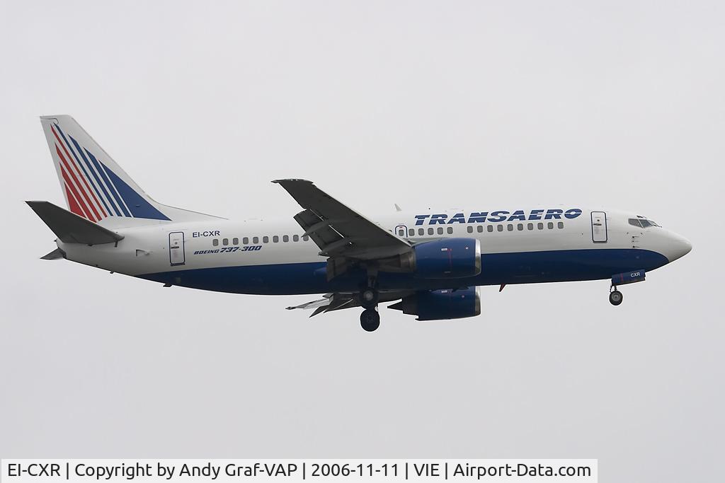 EI-CXR, 1989 Boeing 737-329 C/N 24355/1709, Transaero 737-300
